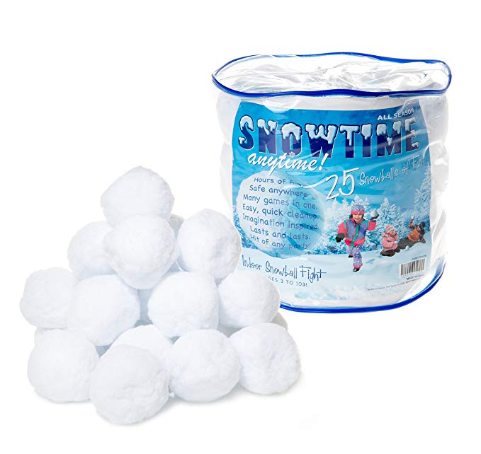 Snowtime Anytime Indoor Snowballs