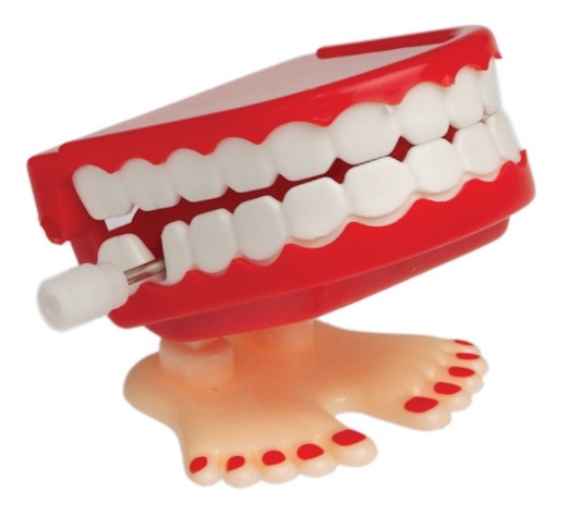 Teeth Windup Toy